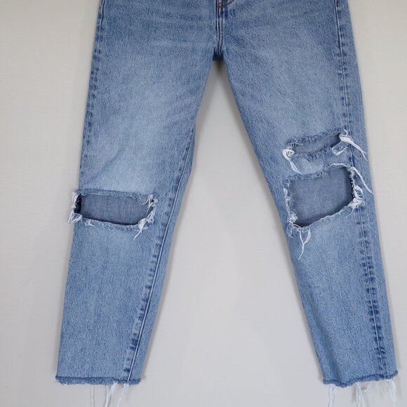 LEVIS Size 25 Wedgie Jeans Frayed hems - Picture 8 of 10